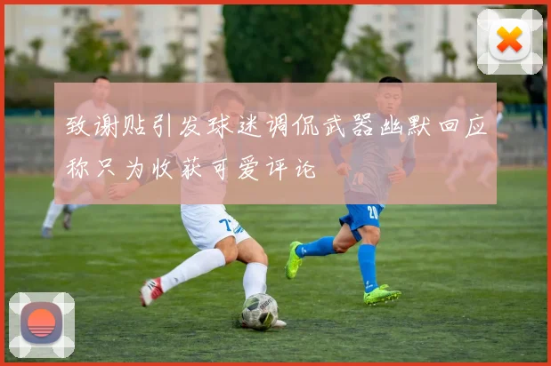 致谢贴引发球迷调侃武器幽默回应称只为收获可爱评论